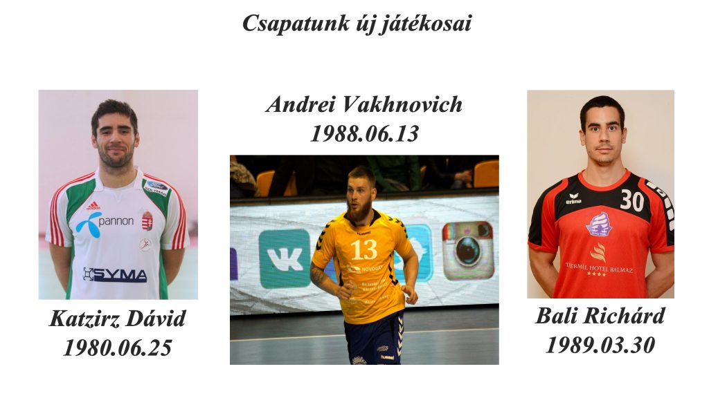Új játékosok